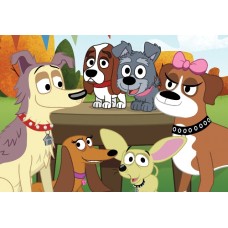 WhopperZ Foaie de zahar Pound Puppies 29x20cm